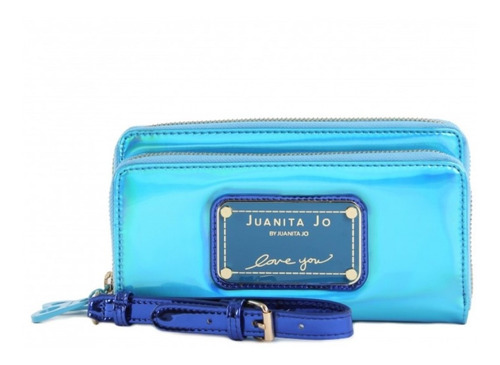 Billetera Juanita Jo All in One turquesa