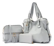 Comprar Set De Bolsos Y Carteras Quiyuer Para Mujer Tote Bandbags La