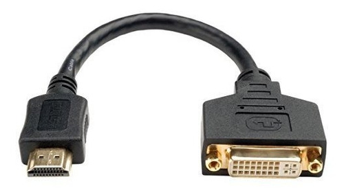 Adaptador De Cable Hdmi-m A Dvi-d De Tripp Lite De 8 Pulgada