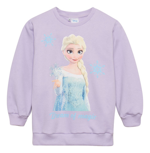 Buzo Friza Niña Frozen Princesas Licencia Oficial Disney