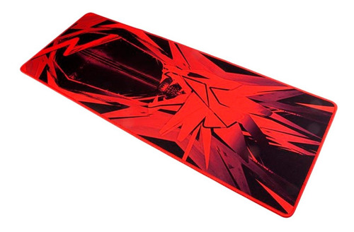 Mouse Pad gamer Noga ST-G12 Stormer de goma 28cm x 75cm x 0.3cm rojo/negro