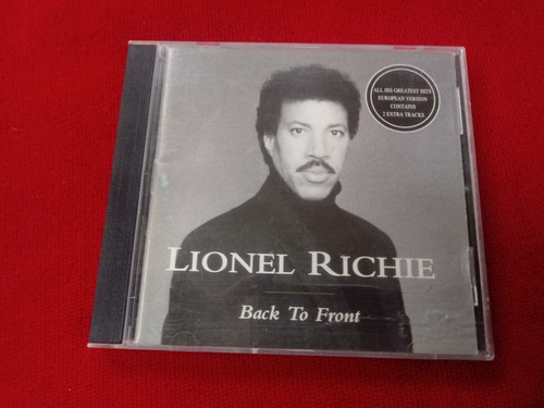 Lionel Richie / Back To Front / Ind Arg A1 