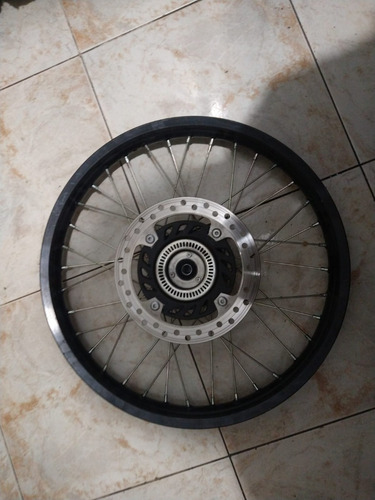 Imagem 2 de 6 de Folha Do Aro Dianteiro Da Moto Honda Xre 300 Original Usado