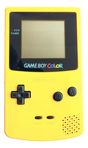Nintendo Game Boy Color Amarelo Cgb-001 + 1 Jogo | MercadoLivre