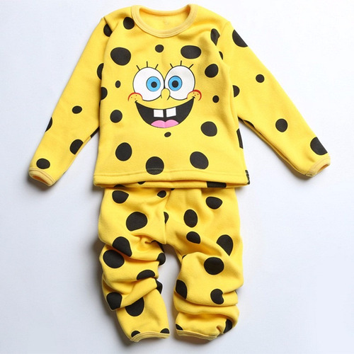 conjunto de roupa do bob esponja