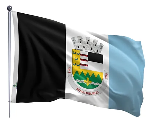 comprar Bandeira Do Município De Nova Friburgo Uma Face 90x128cm