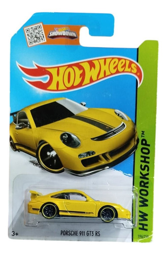 Hotwheels Porsche 911 Gt3 Rs Amarillo Amarillo