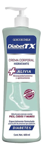 Goicoechea Diabet Tx Crema Frasco De 400 Ml.