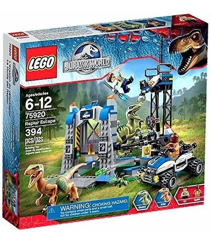 Lego Jurassic Park Jurassic World Raptor Escape Modelo 75920