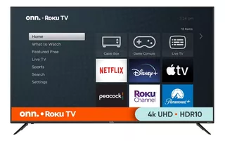 Smart Tv Onn 70'' 4k Uhd Hdr 100012588