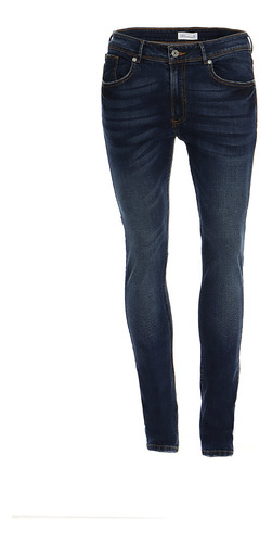 Jeans Corte Super Skinny De Hombre C&a Stretch Básicos