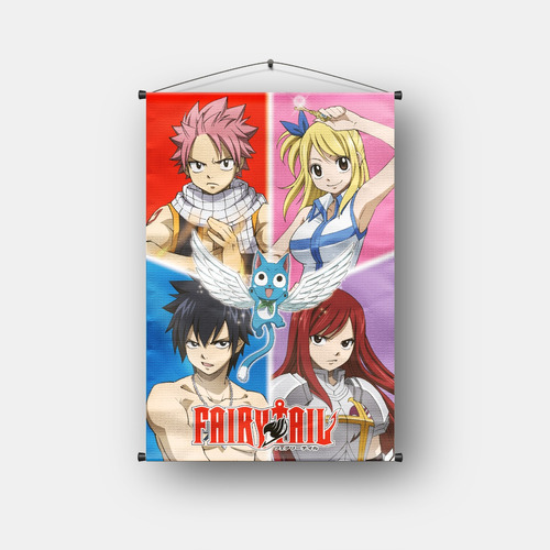 Pendón - Poster Fairy Tail 60 X 90 Cm 