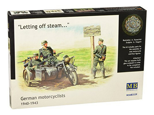 Caja Maestro Segunda Guerra Mundial Alemana Bmw R75 De La Mo