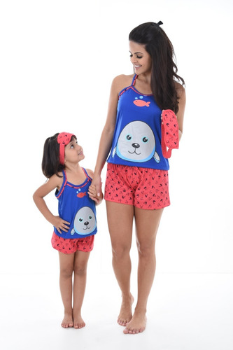 Imagem 3 de 3 de Baby Short Doll Feminino Adulto Plus Size Brinde Tapa Olho