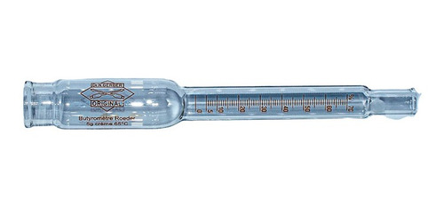 Butirometro Crema Gravimetrico 0-70 % Roeder