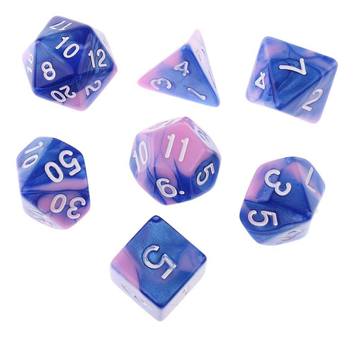 14pcs Dados D3 D8 D10 D12 D20 Juegos De Accesorios