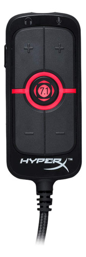 Tarjeta De Sonido Usb Hyperx Amp - Sonido Envolvente Virtual