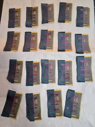 Escudo De Armas Impreso En Tela 7,5x4,5 Austria Antiguo (Usado)