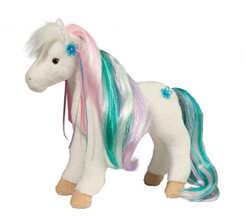 Douglas Arco Iris Princesa Caballo Peluche Animal De Peluche