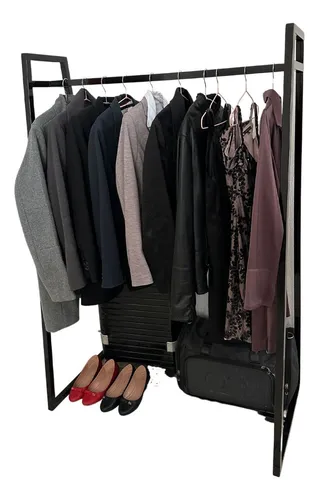 Perchero de pie negro - kitcloset-19300 - Percheros - Muebles Kit Closet -  Muebles - de Kit Closet 