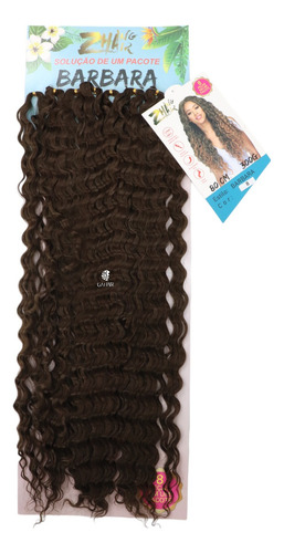 Combo 2 trenzas de ganchillo afro para cabello rizado orgánico orgánico, color chocolate 8
