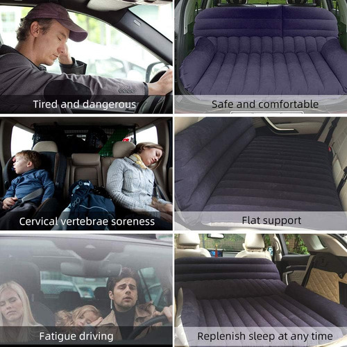Colchón De Aire De Automóvil Inflable Sibosen, Cama Trasera,