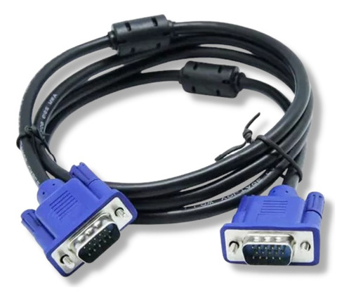 Cable Vga 3 Metros Macho Macho 1080p Monitores Proyector Pc