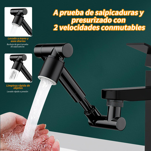 Aireador Extensor De Grifo Giratorio Con Cabezal De Rociador