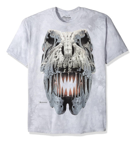 The Mountain Silver Rex Skull - Camiseta Para Adulto, Color 
