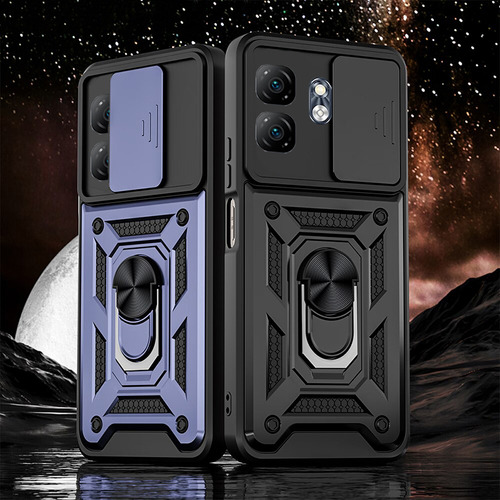 Funda Para Infinix Hot 50i Smart 9 Ventanas Correderas+mica