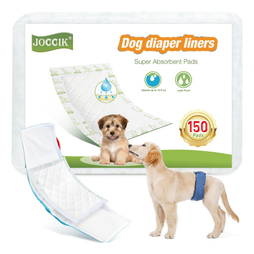 Panales Para Perros, 100 Unidades Supersuaves Y Absorbentes,