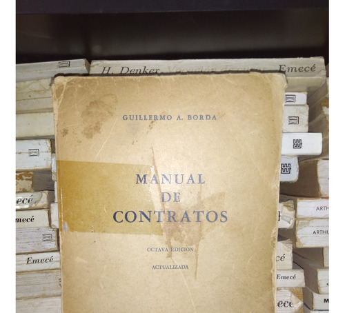 Manual De Contratos 8va Ed Actualizada - Guillermo A. Borda 