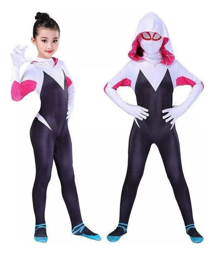 Traje For Spiderman Miles Morales Cosplay Adultos Halloween