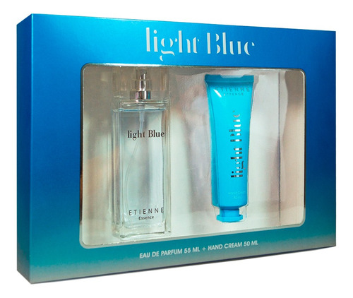 Estuche Etienne Essence Light Blue Colonia 55ml +crema 50ml