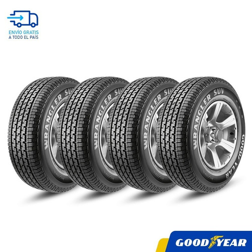 Kit X4 Goodyear 235/60 R16 Wrangler Suv - Vulcamoia Mdp