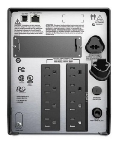 No-break Apc Smart Smt 1000 Lcd, 1000va/670w, 8 Contactos (Usado)