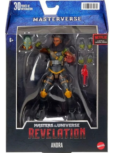 Figura Masters Of The Universe Revelation Andra