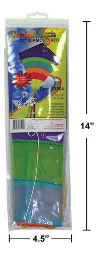 Cometa En Forma De Diamante 120 Cm In The Breeze