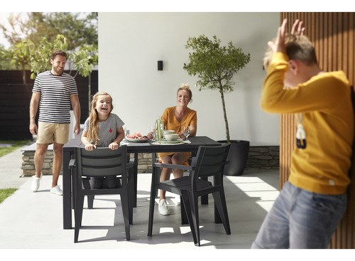 Mesa De Terraza Plastica Julie Keter