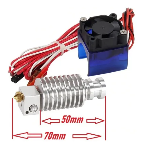 Extrusor Hotend Bowden Directo Largo E3dv6 1.75mm Con Teflon