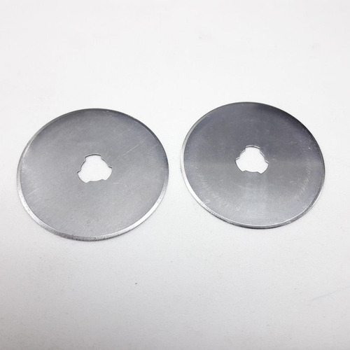 Imagen 1 de 6 de Cuchilla X 2un Cutter Rotativo Circular 45mm Patchwork