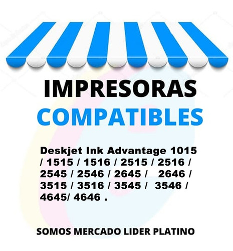 Combo Cartuchos Alternativo Gneiss 662xl N+c Para 2545 3545