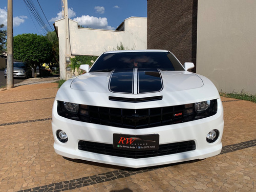 Imagem 2 de 9 de Chevrolet Gm Camaro Ss 6.2 V8 Branco 2012