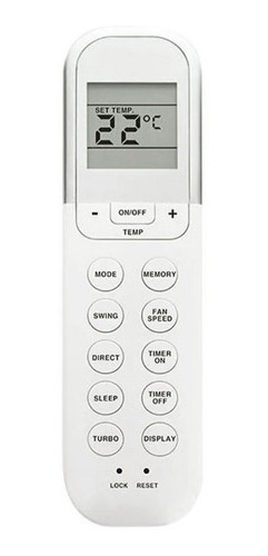 Control Minisplit Aire Ac Mirage X2 X Max X Life Rg36b4/bge