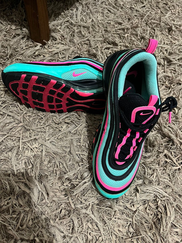 Nike Air Max 97 Hyper Turquoise South Beach - 28 1/2 Reducido Rosa Chicle Lisa 28.5 (Usado)