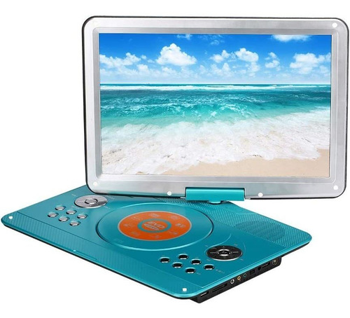Portable Dvd Player 169with Remote Controller 141 Hd Swivel 