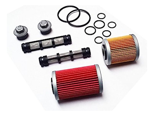 New  Oil Filter Service Kit 2012-2015 690 Duke Black Wh...