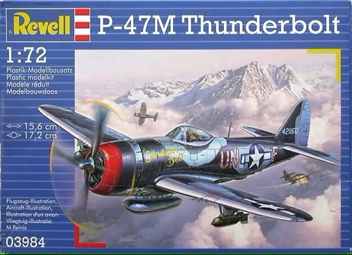 Revell P-47m Thunderbolt 3984 1/72  Rdelhobby Mza