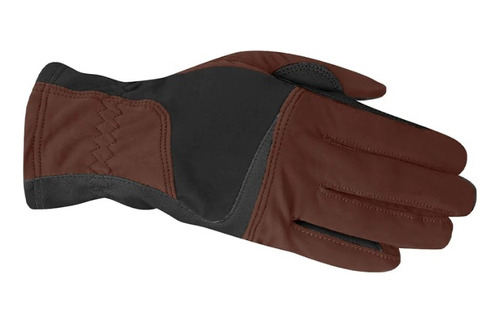 Guantes, Café/negro, Kerrits, Mod. 30375, Equitación