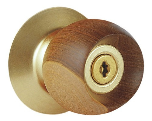 Chapa Schlage Pomo Madera Para Alcoba